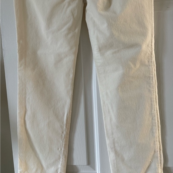 MICHAEL KORS Corduroy Jeans Size 4 Cream - Picture 2 of 15